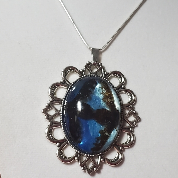 Abstract Insect Necklace - Picture 3 of 5